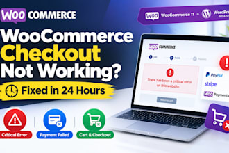 fix woocommerce checkout fix woocommerce bug fix woocommerce cart stripe paypal