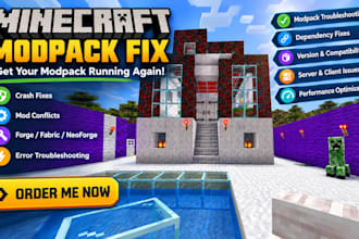 fix minecraft modpack crashes, mod conflicts, forge fabric and neoforge errors