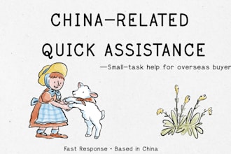 help you with small tasks and everyday needs in china