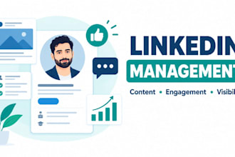 be your linkedin manager for personal branding, content, posting, and engagement