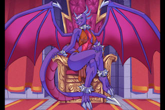 draw furry nsfw art, sfw oc and anthro fursona redesign