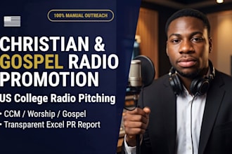 submit your christian music to USA college radio stations
