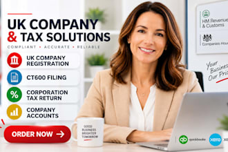 do UK company registration ct600 filing corporation tax return and hmrc accounts