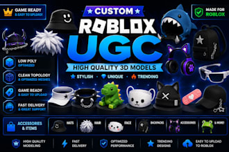 create custom models for roblox ugc
