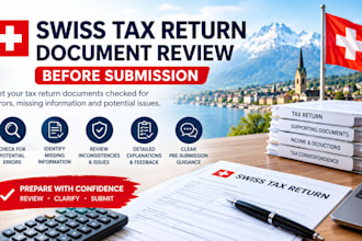 review your swiss tax return documents before submission