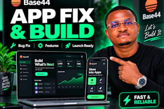 build base44 ai app, saas mvp, web app or business application