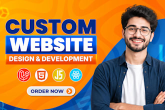 do website development as full stack web developer, PHP laravel HTML CSS react
