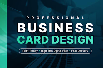 design a business card, gift card, or membership card