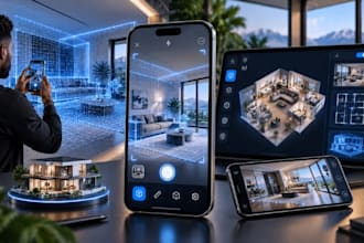 build augmented reality ar app or lidar scanner app for android and IOS in unity