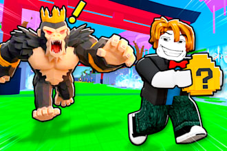 design a roblox thumbnail for youtube