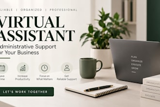 be your virtual assistant for admin tasks