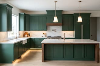 custom kitchen cabinetry layouts and island fabrication drawings in sketchup
