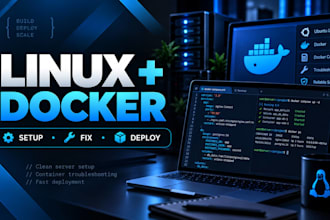 setup, fix and deploy docker applications on ubuntu linux