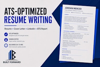 write an ats friendly construction and engineering resume and cover letter
