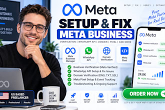 fix setup meta business verification whatsapp API domain verification meta pixel