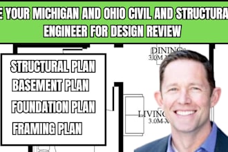 be your michigan and ohio civil and structural engineer for design review