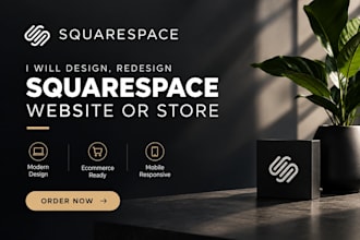 design, redesign squarespace store, squarespace website or squarespace store
