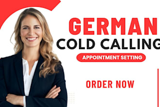 german b2b cold calling kaltakquise qualified appointments settings