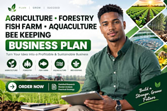 agriculture forestry fish farm poultry aquaculture beekeeping business plan