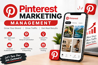 manage pinterest marketing and grow your  account