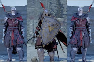 custom fantasy cosplay armor 3d printed sci fi video game helmet and props