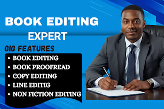 proofread, non fiction manuscript copy line editing amazon kdp book formatting