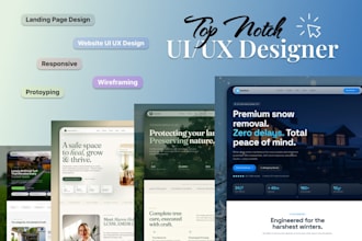 design professional website UI UX in figma