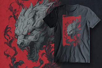 design t shirt for a band and merch