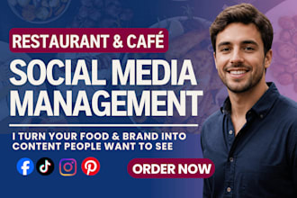 instagram restaurant food marketing cafe social media manager content creator