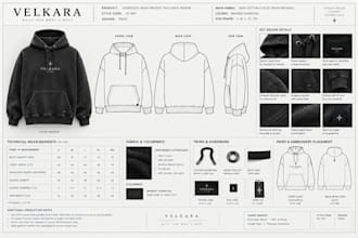 fashion tech pack designer streetwear sweatpants design activewear tech pack