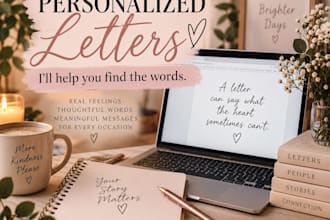 write a personalized letter for any occasion