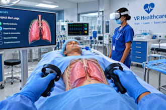 do immersive ar, vr and xr simulation for healthcare, education unreal unity
