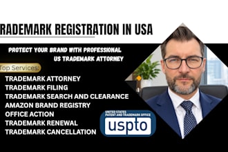 be your US licensed trademark attorney for your brand