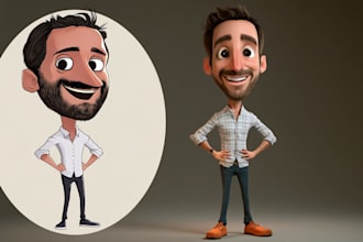 draw family caricature portraits, caricature cartoon