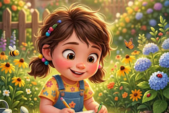 draw children story book illustration and book illustrator art