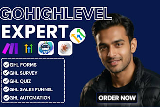 setup gohighlevel quiz ghl forms ghl survey ghl automation ghl funnel