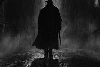 create a horror or noir comic cover or pin up for you