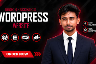 design and redesign wordpress website