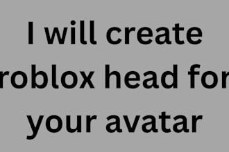 create roblox head for your avatar