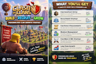 help you build and grow your clash of clans clan