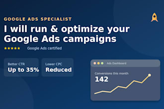 create and manage high converting google ads campaigns