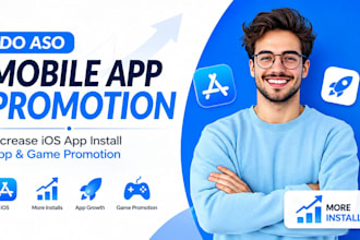 do aso mobile app promotion increase ios app install app, game promotion