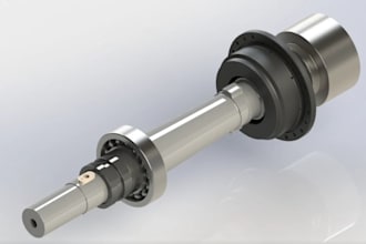design shafts, mechanical parts, cnc machine components and mechanisms