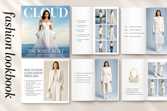 fashion lookbook design fashion catalog, apparel catalog and clothing collection