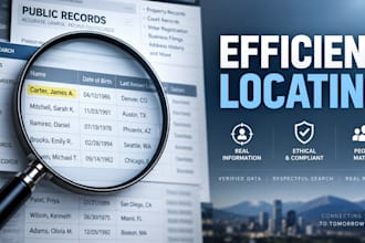 conduct ethical people locating research using lawful public records