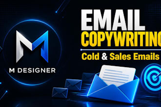 write high converting cold email copy and sales email marketing