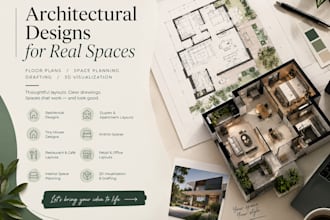 design and redesign exterior, house floor plan, and architectuaral layout