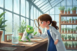 draw children book illustrations