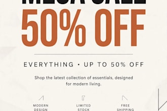 design modern creative posters, flyers and banners