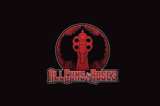 design wonderful fantastic logo for all guns roses